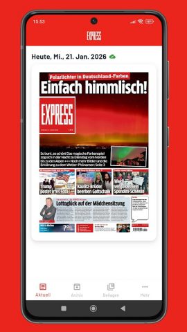 Express E-Paper для Android — скриншот 1