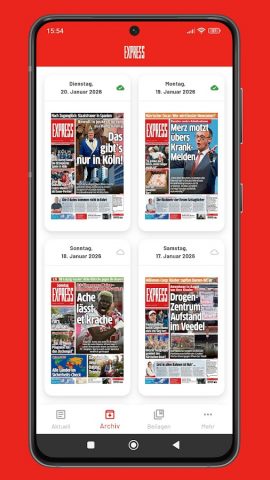 Express E-Paper для Android — скриншот 2