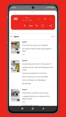 Express E-Paper для Android — скриншот 5