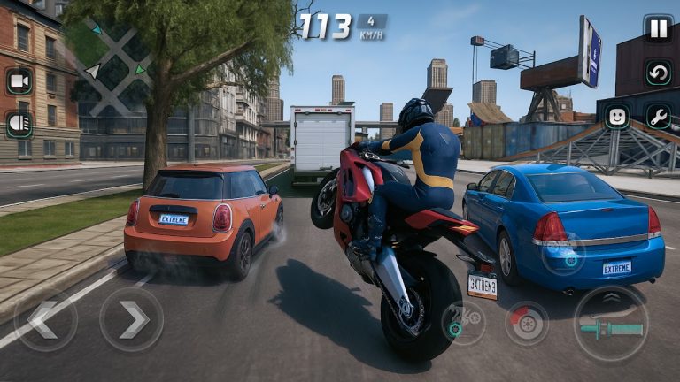 Extreme Motorcycle Simulator для Android — скриншот 2