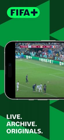 FIFA+ Stream Live Football TV для iOS — скриншот 1