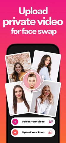 Face Swap : AI Video Generator для iOS — скриншот 3