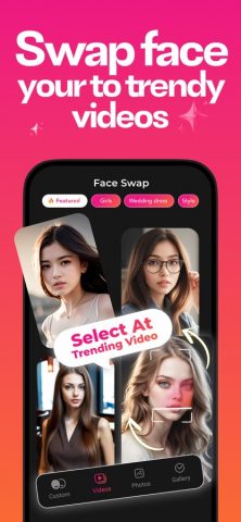 Face Swap : AI Video Generator для iOS — скриншот 5