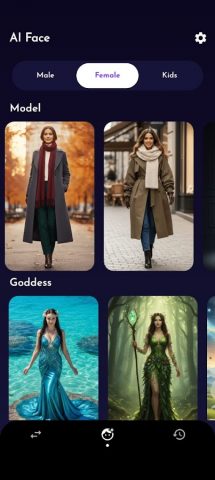 FaceSwap — AI Face Changer для Android — скриншот 4
