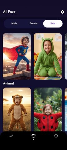 FaceSwap — AI Face Changer для Android — скриншот 5