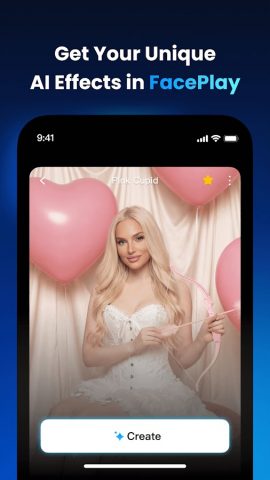 Faceplay: ИИ Видео Maker — скриншот 1