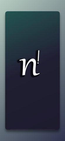 Factorial Calculator для Android — скриншот 1