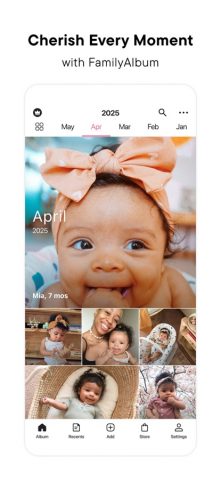 FamilyAlbum — Photo Sharing для iOS — скриншот 1