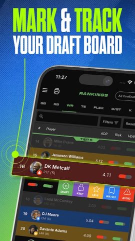 Fantasy Football Draft Kit UDK для Android — скриншот 5
