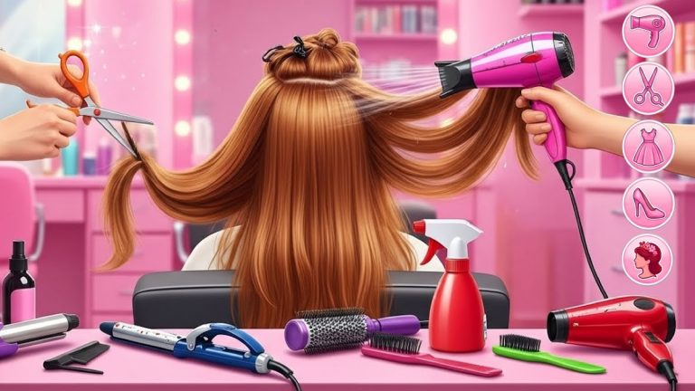 Fashion Braid Игры для девоче для Android — скриншот 1