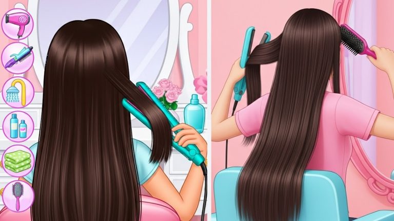 Fashion Braid Игры для девоче для Android — скриншот 2