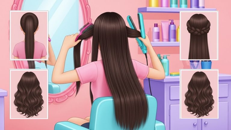 Fashion Braid Игры для девоче для Android — скриншот 3