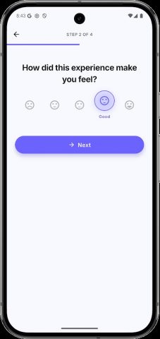 Feedback для Android — скриншот 3