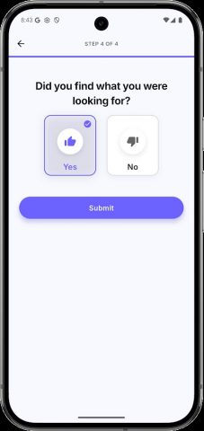 Feedback для Android — скриншот 5