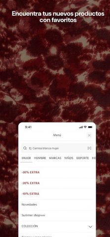 Fifty Outlet | Outlet moda для Android — скриншот 3