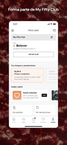 Fifty Outlet | Outlet moda для Android — скриншот 4