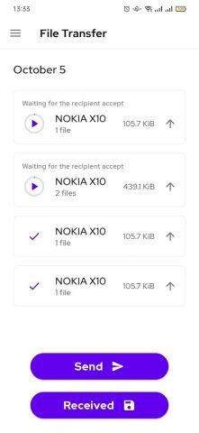 File Transfer для Android — скриншот 1