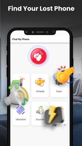 Clap to Find Phone or Whistle для Android — скриншот 5