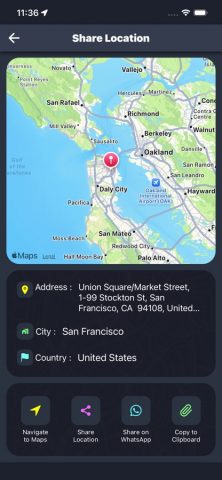 Find Phone Number Location для iOS — скриншот 2