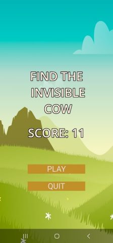 Find The Invisible Cow для Android — скриншот 2