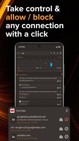 Firewall Security AI — No Root для Android — скриншот 3