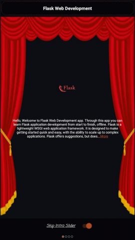 Flask Web Framework для Android — скриншот 1