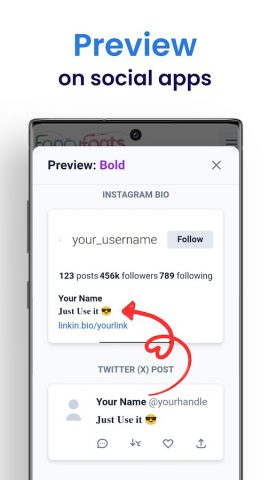 Font Generator — Fancy Text для Android — скриншот 4