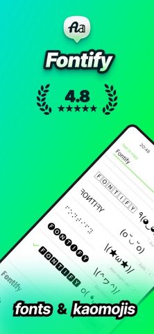 Fontify — Fonts for Instagram для Android — скриншот 1