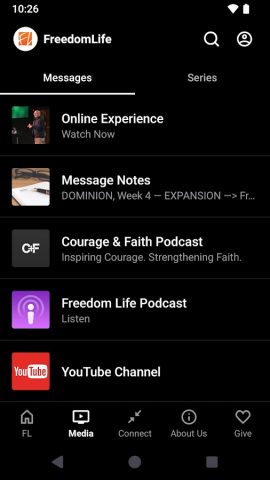 Freedom Life — PA для Android — скриншот 2