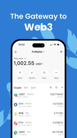 FxWallet для Android — скриншот 1