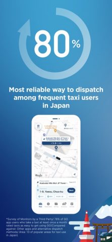 GO / Taxi app for Japan для iOS — скриншот 3