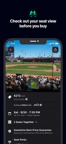 Gametime — Last Minute Tickets для Android — скриншот 4