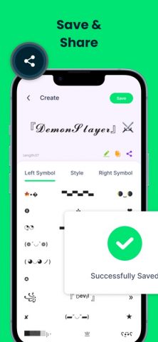 Генератор ников для игр cs для iOS — скриншот 1