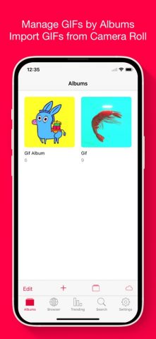 Gif Viewer & Player для iOS — скриншот 1
