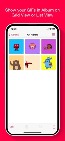 Gif Viewer & Player для iOS — скриншот 2