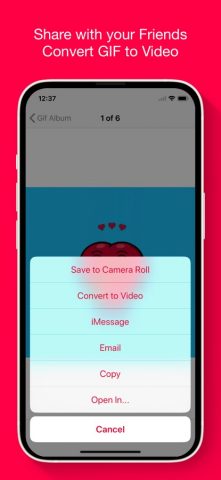 Gif Viewer & Player для iOS — скриншот 4