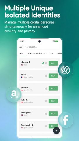 Gologin для Android — скриншот 3