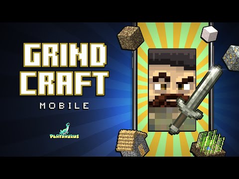 Grindcraft — Idle Craft Sim для Android — официальный трейлер