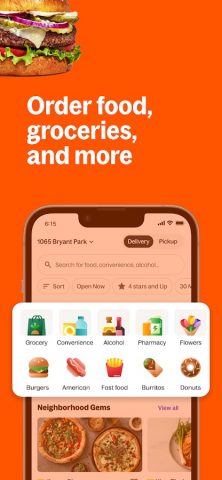 Grubhub: Food Delivery для Android — скриншот 3