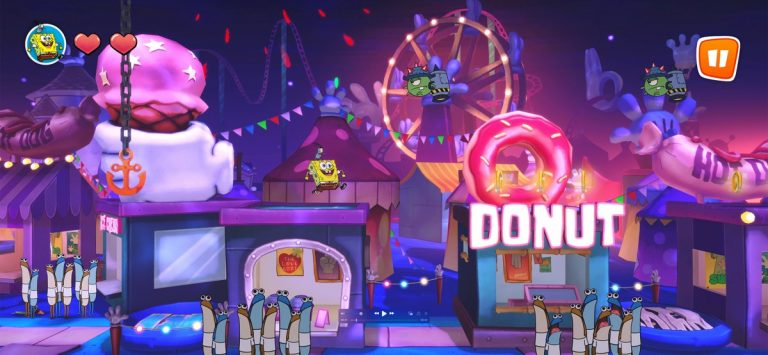 Губка Боб: Погоня За Формулой2 для iOS — скриншот 4