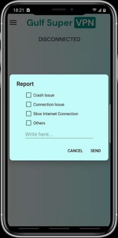 Gulf Super VPN для Android — скриншот 5