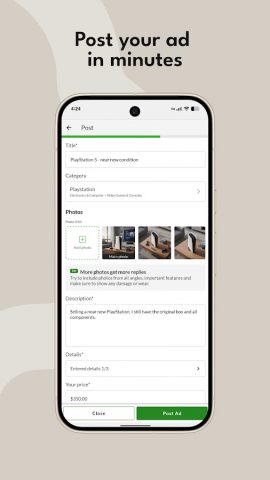 Gumtree: Shop & resell local для Android — скриншот 4