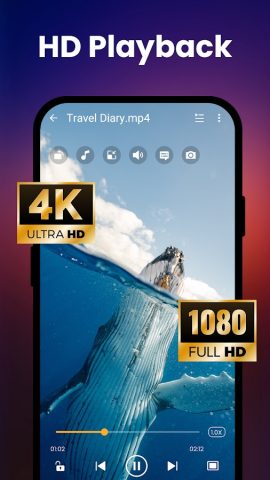 HD Video Player для Android — скриншот 3