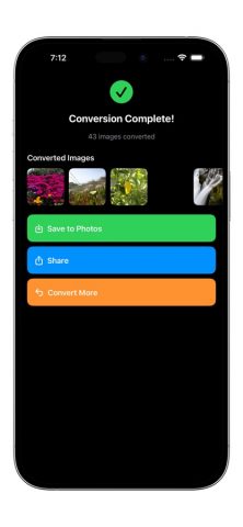 HEIC TO JPG Converter+ — скриншот 3