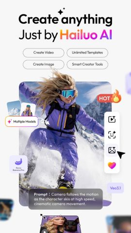 Hailuo Al: Image&Video Maker для Android — скриншот 1
