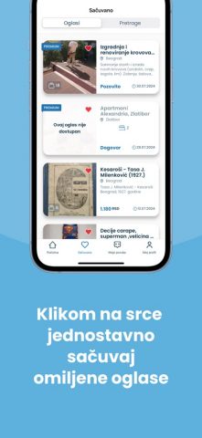 Halo Oglasi для iOS — скриншот 2