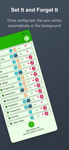 Health Sync by appyhapps для iOS — скриншот 2