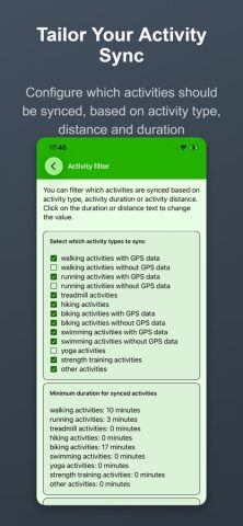 Health Sync by appyhapps для iOS — скриншот 5