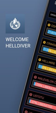 Helldivers 2 Orders для Android — скриншот 1