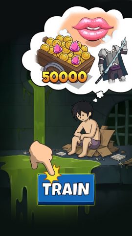 Hero Hero Clicker — Idle RPG для Android — скриншот 2